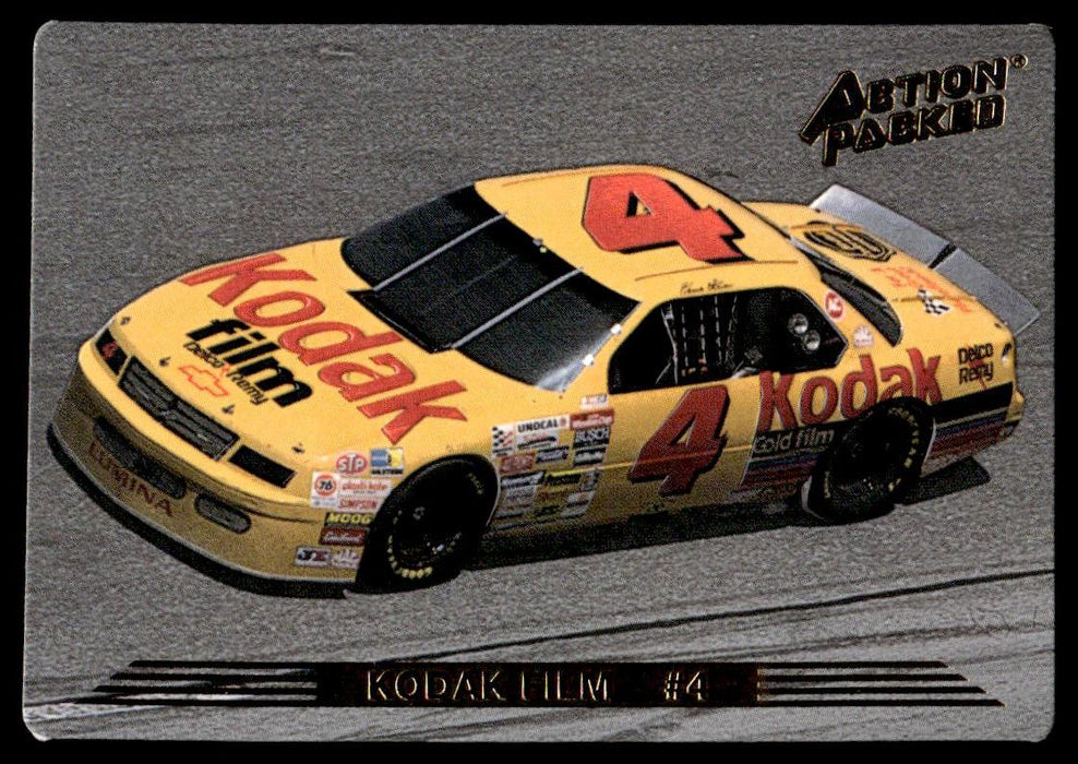 Ernie Irvan 1993 Action Packed Base Front of Card