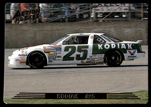 Ken Schrader 1993 Action Packed Base Front of Card