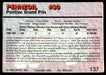 Michael Waltrip 1993 Action Packed Base Back of Card