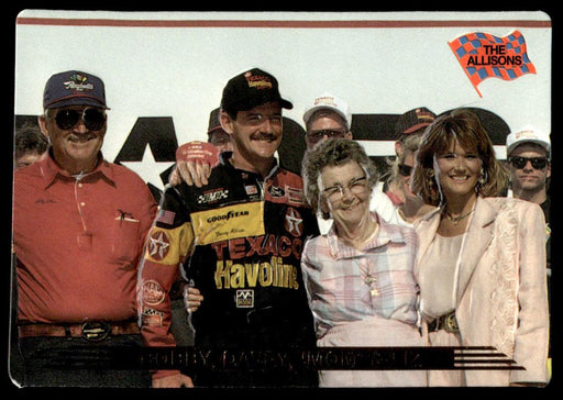 The Allison's 1993 Action Packed Base Front of Card