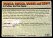 The Allison's 1993 Action Packed Base Back of Card