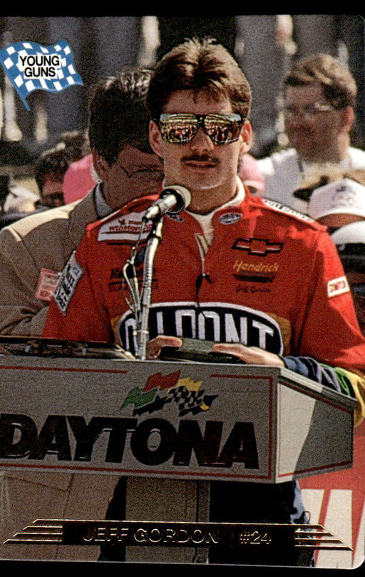Jeff Gordon 1993 Action Packed Base Front of Card