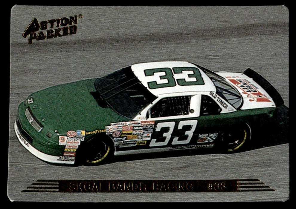 Harry Gant 1993 Action Packed Base Front of Card