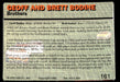 Geoff and Brett Bodine 1993 Action Packed Base Back of Card
