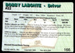 Bobby Labonte 1993 Action Packed Base Back of Card