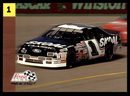 Rick Mast 1993 Pro Set Finish Line Racing Base Front of Card