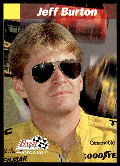 Jeff Burton 1993 Pro Set Finish Line Racing Base Front of Card