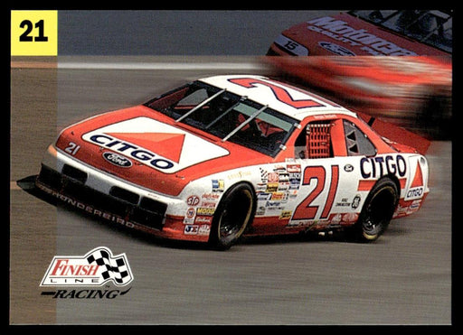 Morgan Shepherd 1993 Pro Set Finish Line Racing Base Front of Card