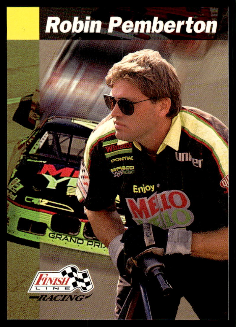 Robin Pemberton 1993 Pro Set Finish Line Racing # 57 Base — Collectible ...