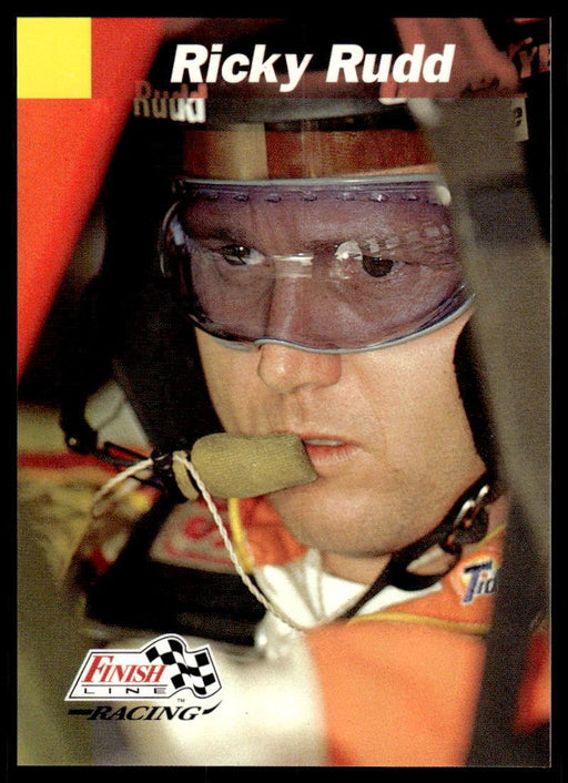 Ricky Rudd 1993 Pro Set Finish Line Racing Base Front of Card