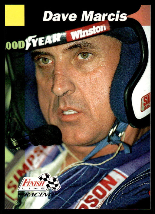 Dave Marcis 1993 Pro Set Finish Line Racing Base Front of Card