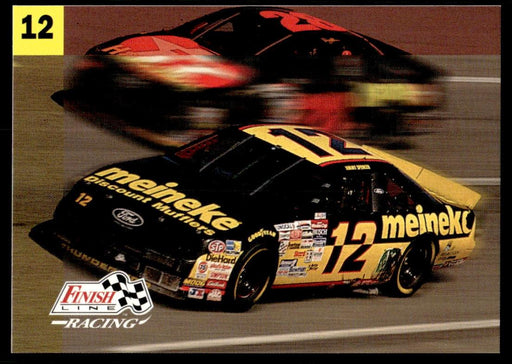 Jimmy Spencer 1993 Pro Set Finish Line Racing Base Front of Card