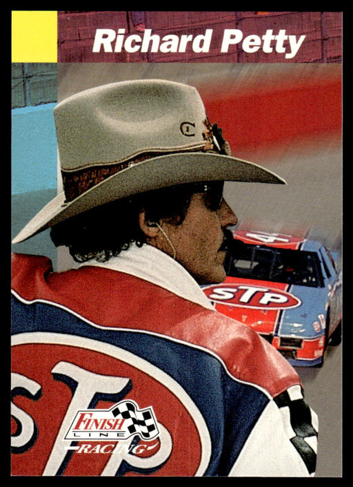 Richard Petty 1993 Pro Set Finish Line Racing Base Front of Card