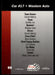 Darrell Waltrip 1993 Pro Set Finish Line Racing Base Back of Card