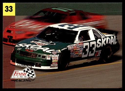 Harry Gant 1993 Pro Set Finish Line Racing Base Front of Card