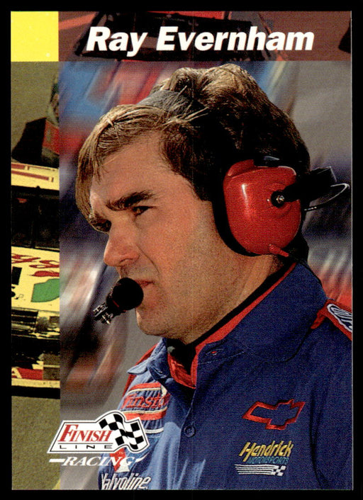 Ray Evernham 1993 Pro Set Finish Line Racing Base Front of Card