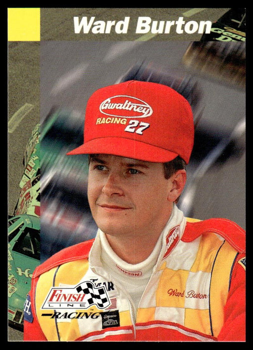 Ward Burton 1993 Pro Set Finish Line Racing Base Front of Card
