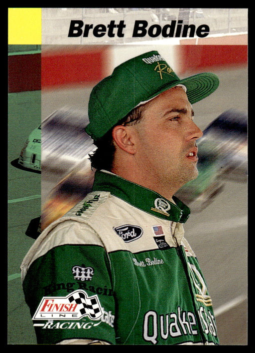 Brett Bodine 1993 Pro Set Finish Line Racing Base Front of Card