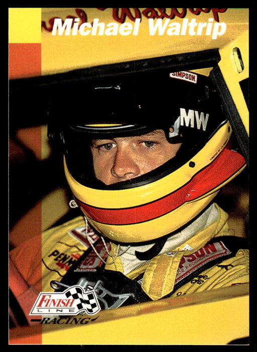 Michael Waltrip 1993 Pro Set Finish Line Racing Base Front of Card