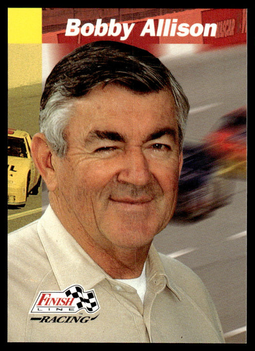 Bobby Allison 1993 Pro Set Finish Line Racing Base Front of Card