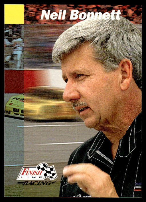 Neil Bonnett 1993 Pro Set Finish Line Racing Base Front of Card