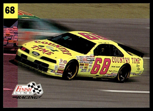 Bobby Hamilton 1993 Pro Set Finish Line Racing Base Front of Card