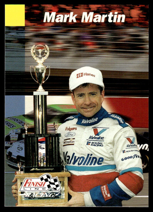 Mark Martin 1993 Pro Set Finish Line Racing Base Front of Card