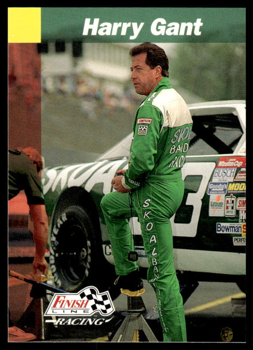 Harry Gant 1993 Pro Set Finish Line Racing Base Front of Card