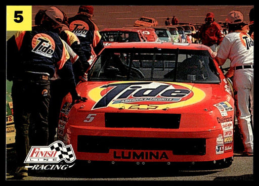 Ricky Rudd 1993 Pro Set Finish Line Racing Base Front of Card
