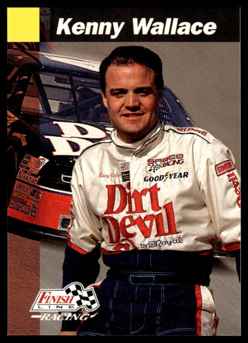 Kenny Wallace 1993 Pro Set Finish Line Racing Base Front of Card