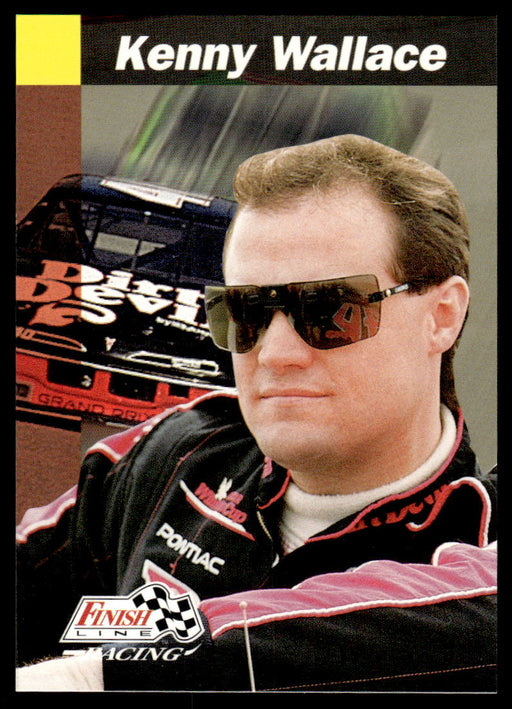 Kenny Wallace 1993 Pro Set Finish Line Racing Base Front of Card