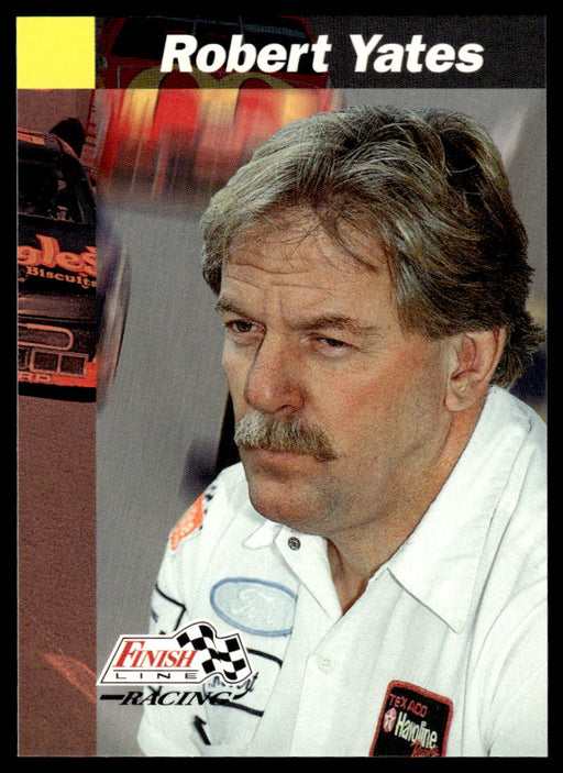 Robert Yates 1993 Pro Set Finish Line Racing Base Front of Card