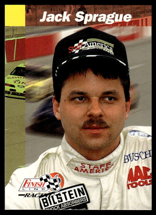 Jack Sprague 1993 Pro Set Finish Line Racing Base Front of Card
