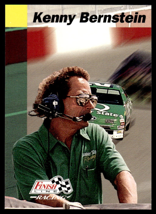 Kenny Bernstein 1993 Pro Set Finish Line Racing Base Front of Card