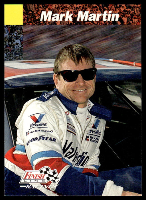 Mark Martin 1993 Pro Set Finish Line Racing Base Front of Card