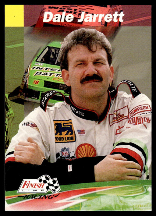 Dale Jarrett 1993 Pro Set Finish Line Racing Base Front of Card