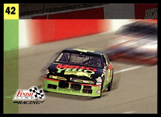 Kyle Petty 1993 Pro Set Finish Line Racing Base Front of Card