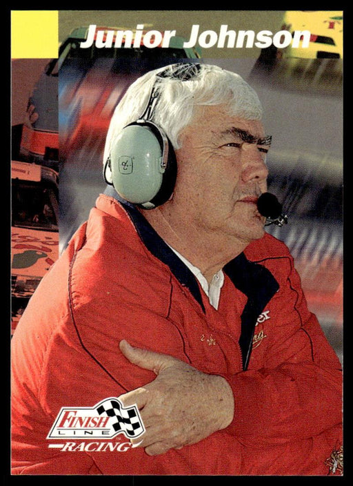 Junior Johnson 1993 Pro Set Finish Line Racing Base Front of Card