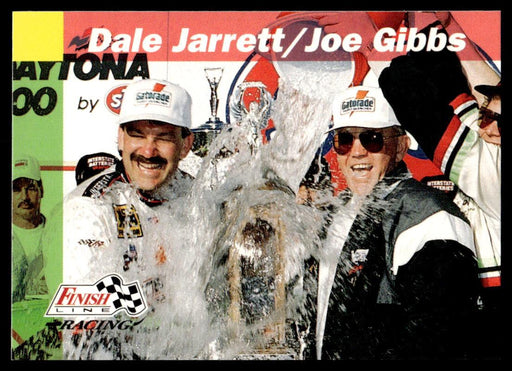 Dale Jarrett/Joe Gibbs 1993 Pro Set Finish Line Racing Base Front of Card