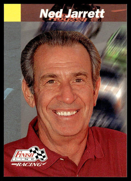 Ned Jarrett 1993 Pro Set Finish Line Racing Base Front of Card