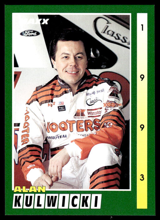 Alan Kulwicki 1993 Maxx Race Cards Base Front of Card