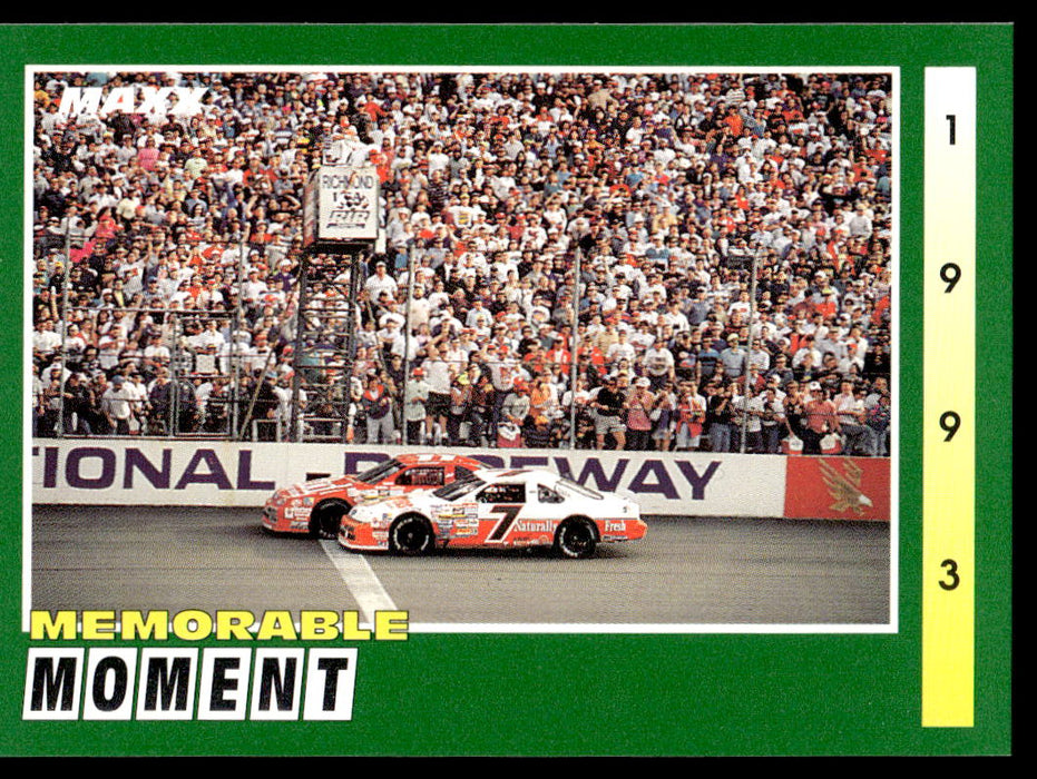 Alan Kulwicki 1993 Maxx Race Cards Base Front of Card