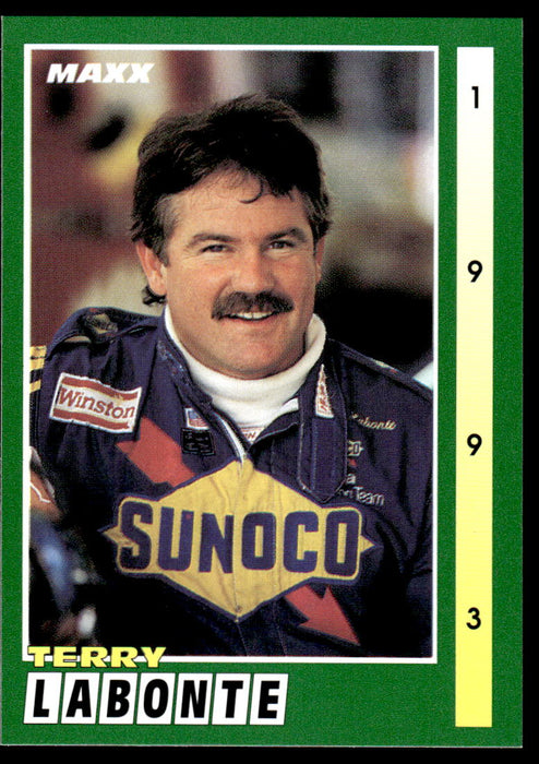 Terry Labonte 1993 Maxx Race Cards Base Front of Card