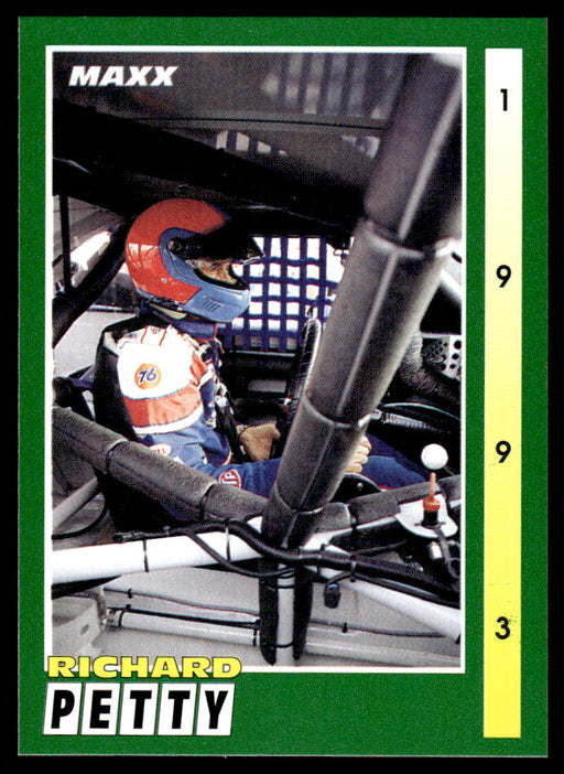 Richard Petty 1993 Maxx Race Cards Base Front of Card