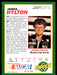 James Hylton 1993 Maxx Race Cards Base Back of Card