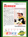 Ed Berrier 1993 Maxx Race Cards Base Back of Card