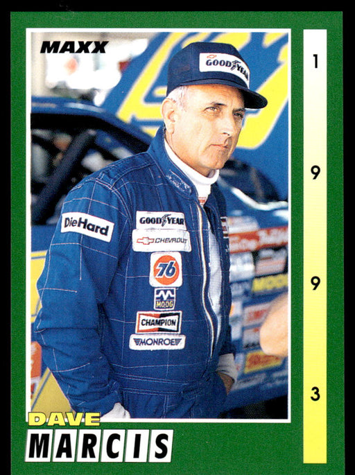 Dave Marcis 1993 Maxx Race Cards Base Front of Card