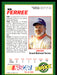 Ed Ferree 1993 Maxx Race Cards Base Back of Card