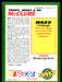 McClure Brothers 1993 Maxx Race Cards Base Back of Card