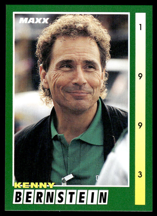 Kenny Bernstein 1993 Maxx Race Cards Base Front of Card